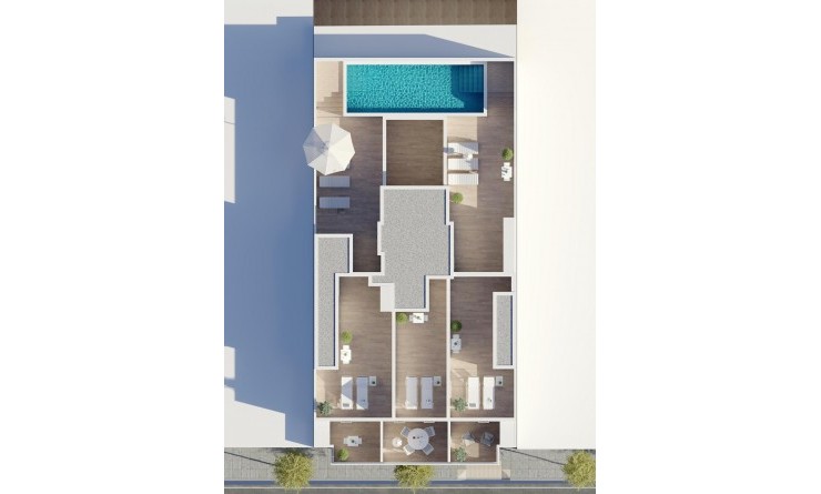 Nieuwbouw woningen - Penthouse - Torrevieja - Centro