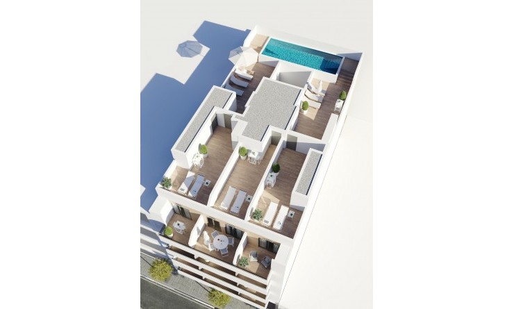 Nieuwbouw woningen - Penthouse - Torrevieja - Centro