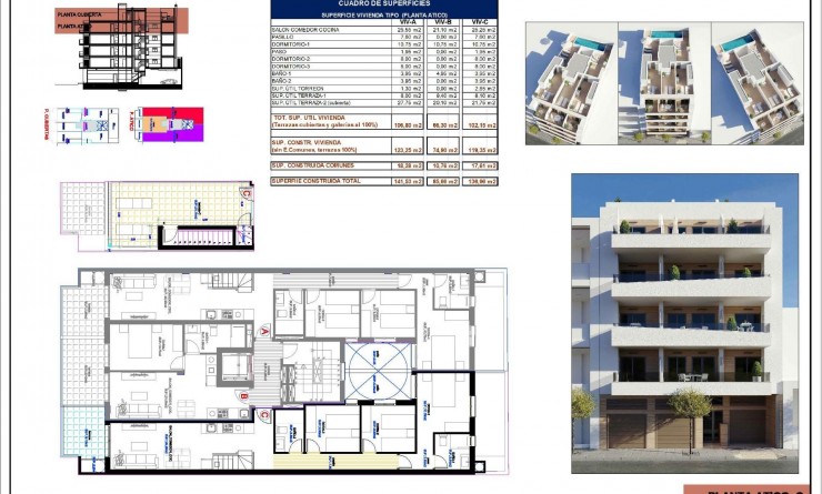 Nouvelle construction - Attique - Torrevieja - Centro