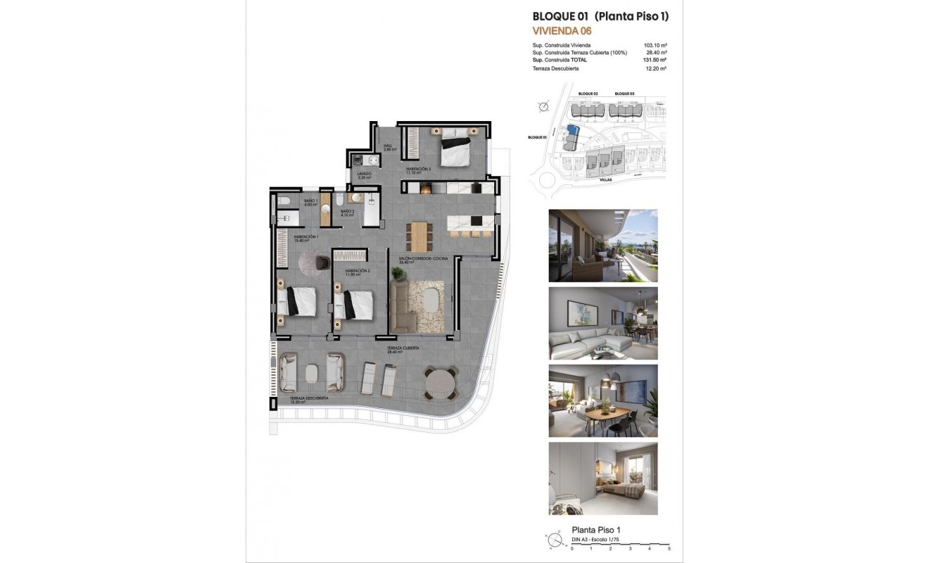 Nieuwbouw woningen - Appartement - Finestrat - Campana garden