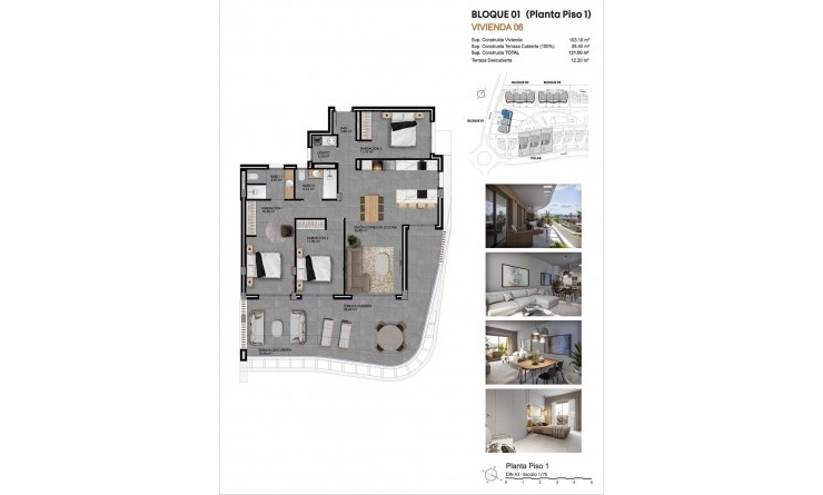 Nieuwbouw woningen - Appartement - Finestrat - Campana garden