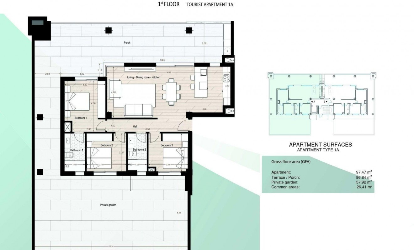 Nieuwbouw woningen - Appartement - Los Alcázares - Los Narejos