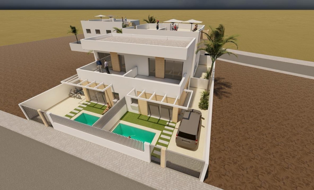 Nieuwbouw woningen - Villa - Puerto de mazarron - Mar De Plata