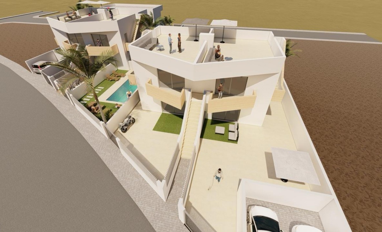 Nieuwbouw woningen - Villa - Puerto de mazarron - Mar De Plata