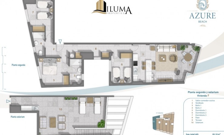 Nieuwbouw woningen - Penthouse Penthouse - lo pagán (san pedro del pinatar) - Costa Calida