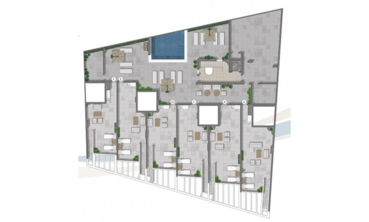 Nieuwbouw woningen - Penthouse Penthouse - lo pagán (san pedro del pinatar) - Costa Calida