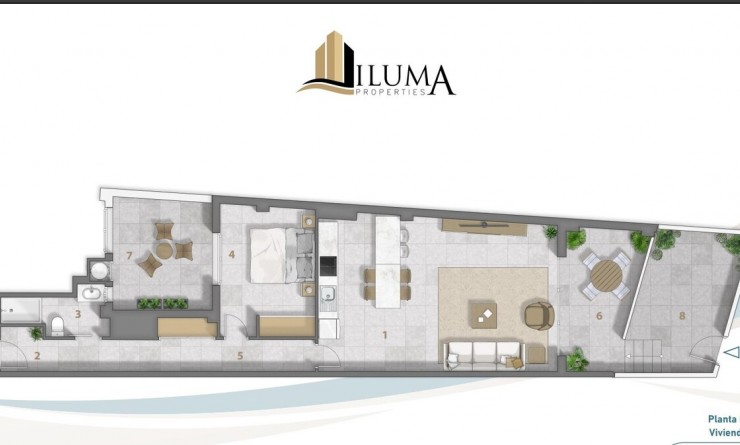 Nieuwbouw woningen - Appartement - lo pagán (san pedro del pinatar) - Costa Calida