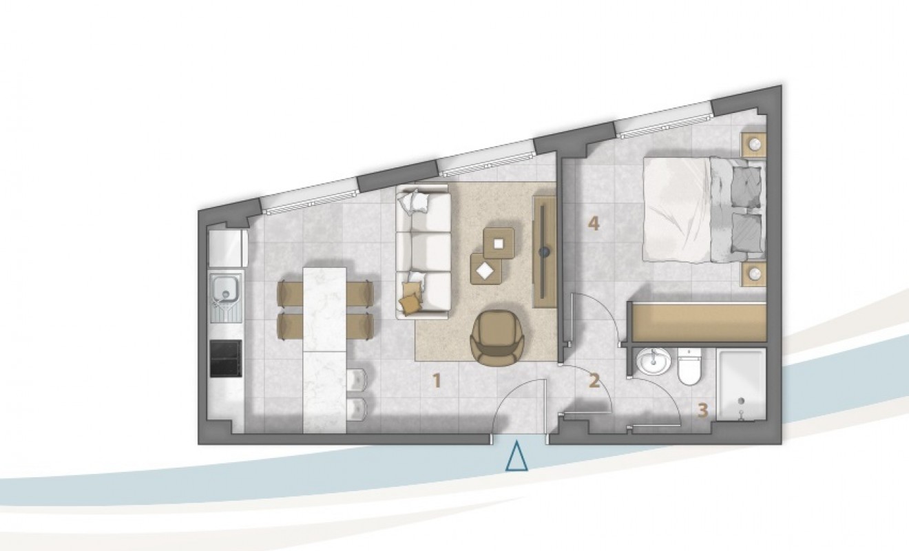 Nieuwbouw woningen - Appartement - lo pagán (san pedro del pinatar) - Costa Calida