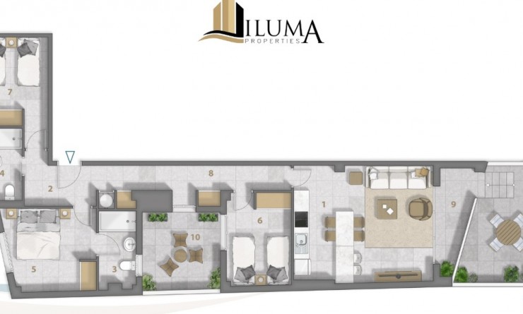 Nieuwbouw woningen - Appartement - lo pagán (san pedro del pinatar) - Costa Calida