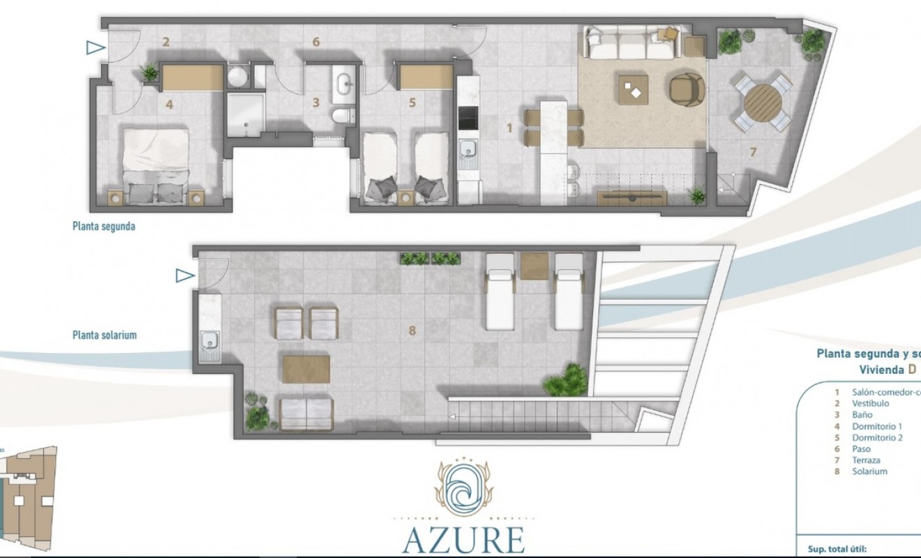 Nieuwbouw woningen - Penthouse Penthouse - lo pagán (san pedro del pinatar) - Costa Calida