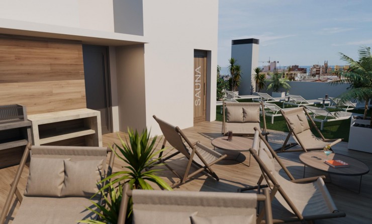 Nieuwbouw woningen - Penthouse - Torrevieja - Centro