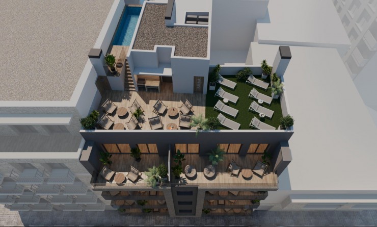 Nieuwbouw woningen - Penthouse - Torrevieja - Centro