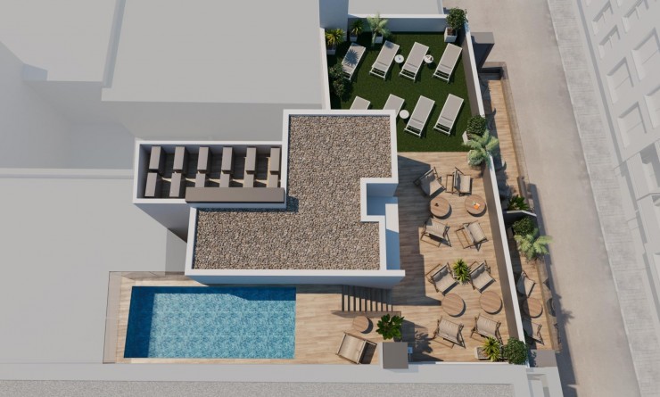 Nieuwbouw woningen - Appartement - Torrevieja - Centro