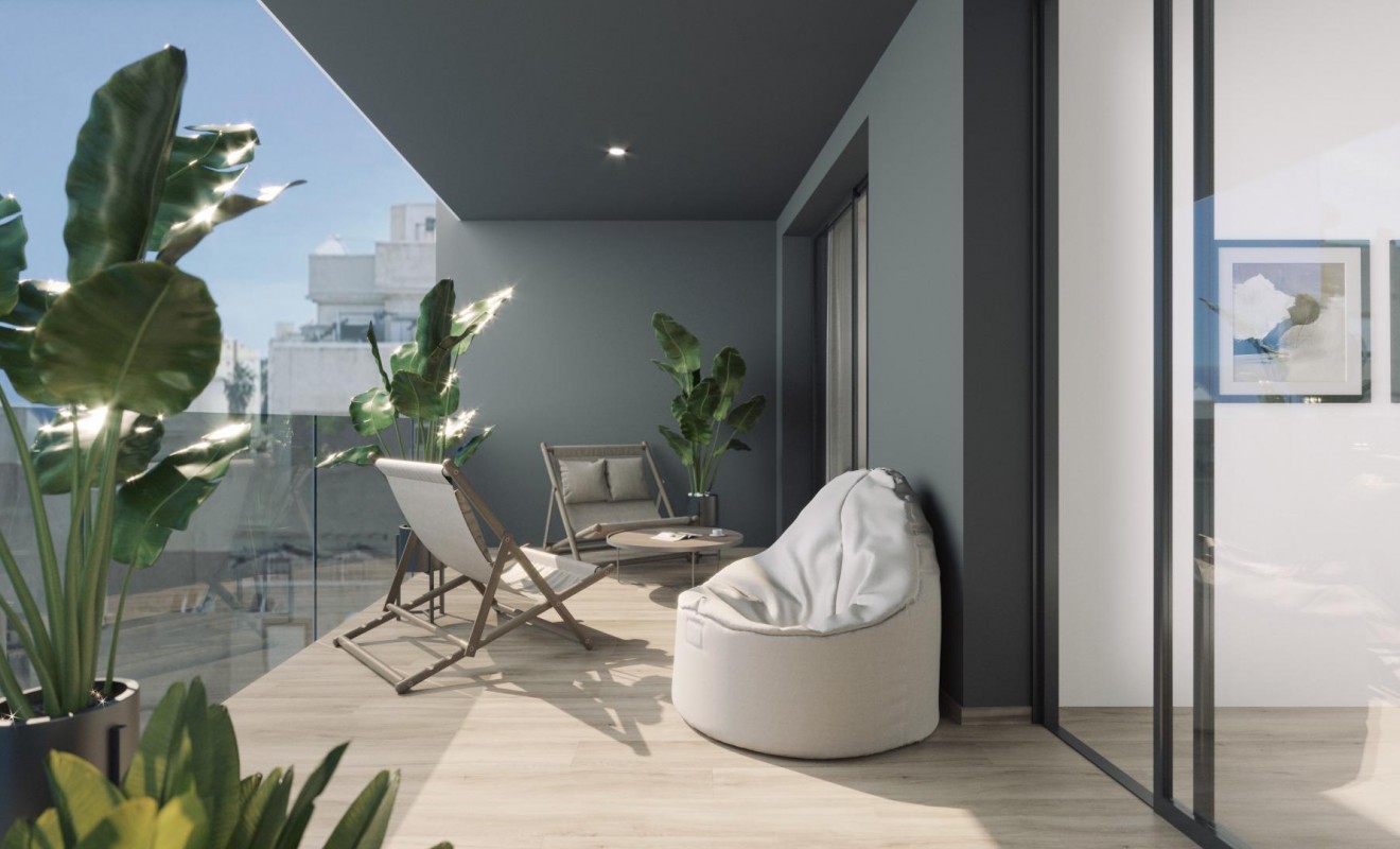 Nieuwbouw woningen - Appartement - Torrevieja - Centro