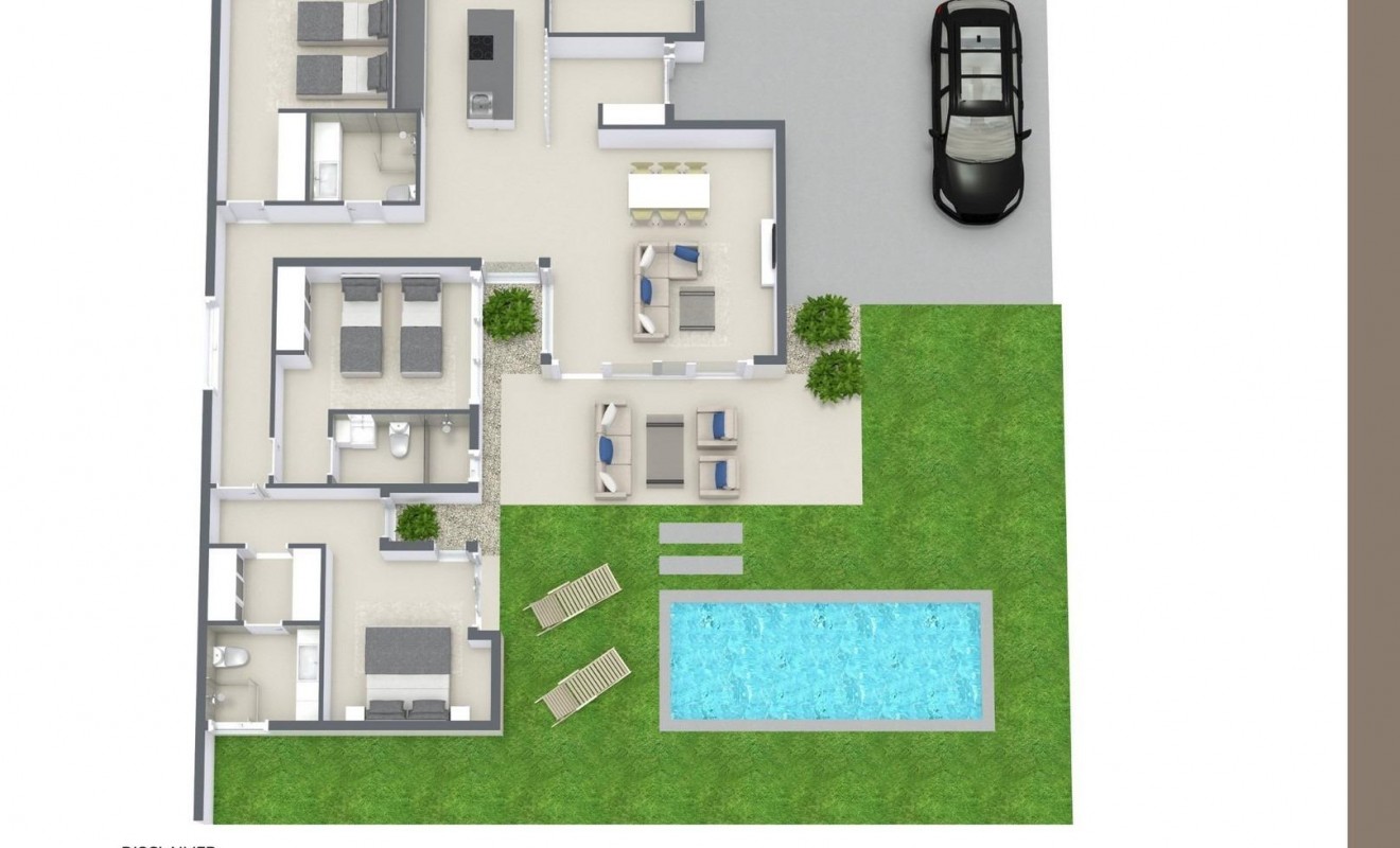 Nieuwbouw woningen - Villa - BAÑOS Y MENDIGO - Altaona Golf