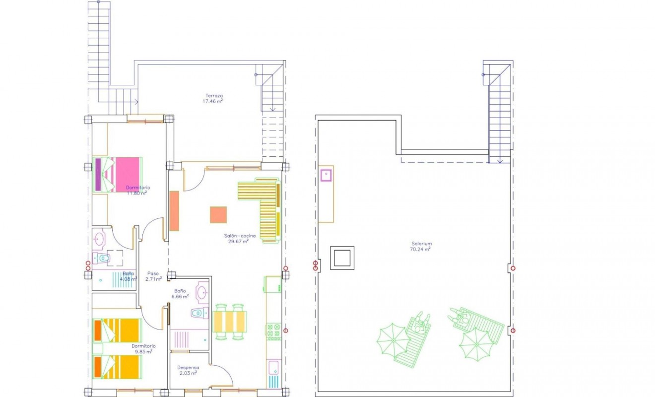 Nieuwbouw woningen - Bungalow - San Javier - pueblo