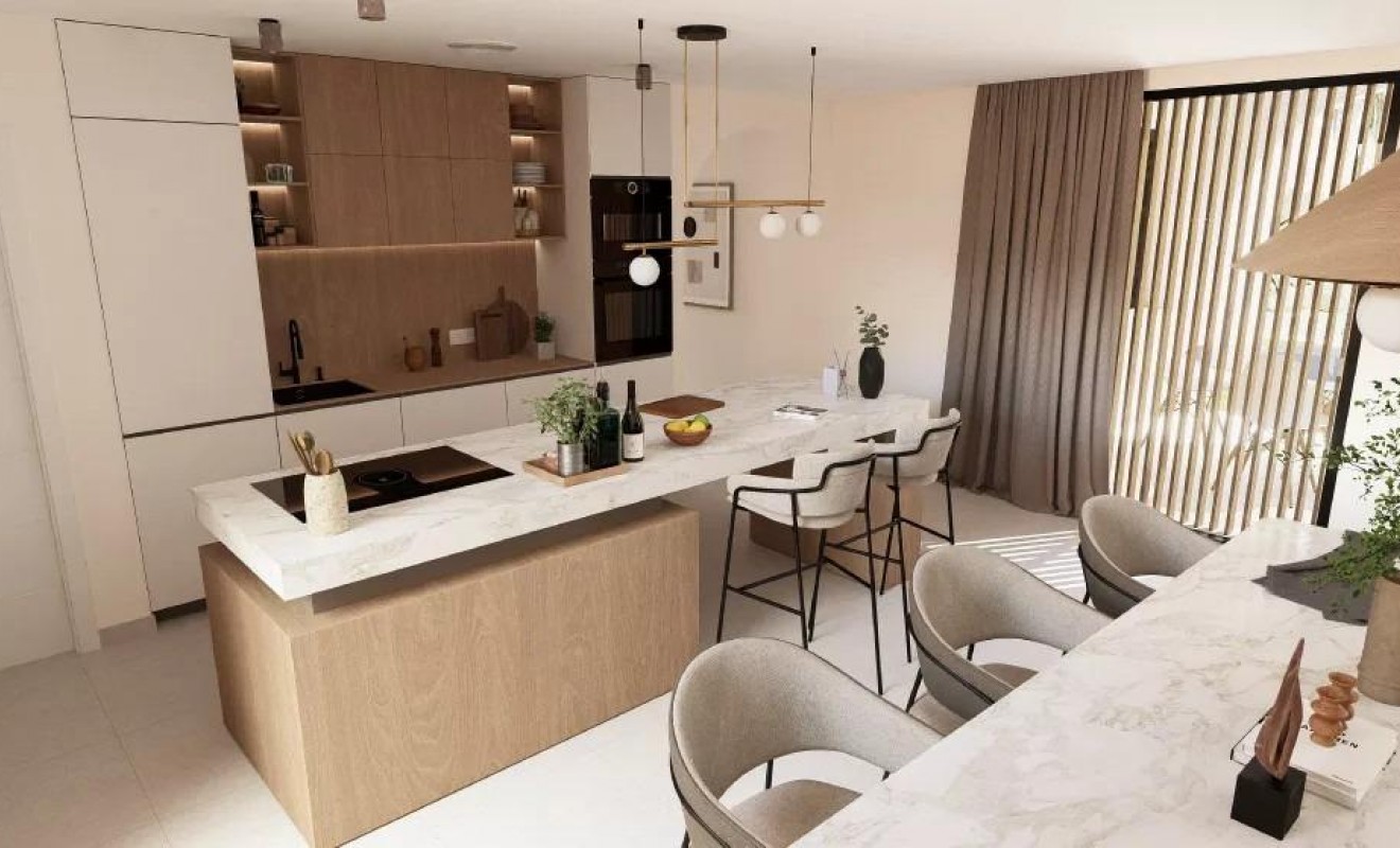 Nieuwbouw woningen - Villa - BAÑOS Y MENDIGO - Altaona Golf