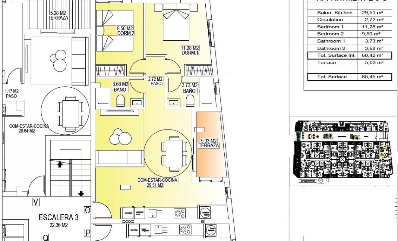 Nieuwbouw woningen - Penthouse - San Miguel de Salinas - Pueblo