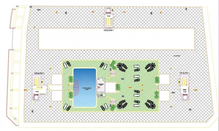 Nieuwbouw woningen - Penthouse - San Miguel de Salinas - Pueblo