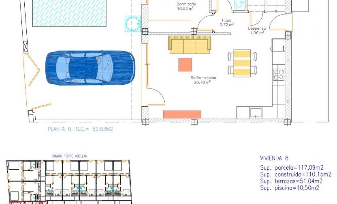 Nieuwbouw woningen - Town House - Avileses
