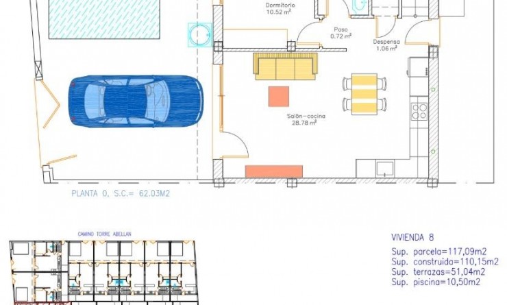 Nieuwbouw woningen - Town House - Avileses