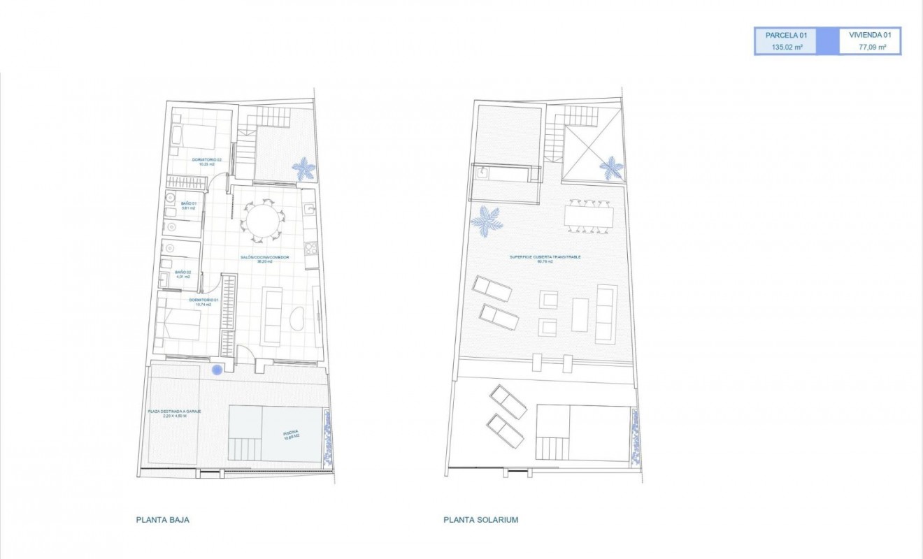 Nieuwbouw woningen - Town House - Torre Pacheco - El Alba