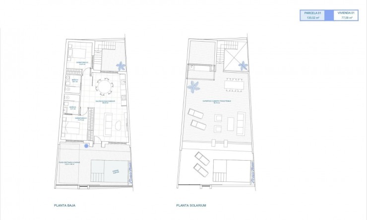 Nieuwbouw woningen - Town House - Torre Pacheco - El Alba