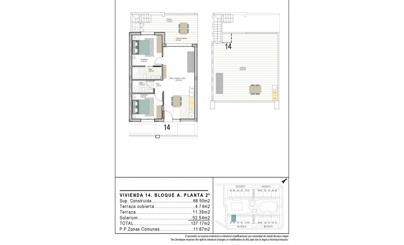 New Build - Penthouse - Torre Pacheco - San Cayetano