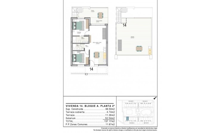 New Build - Penthouse - Torre Pacheco - San Cayetano