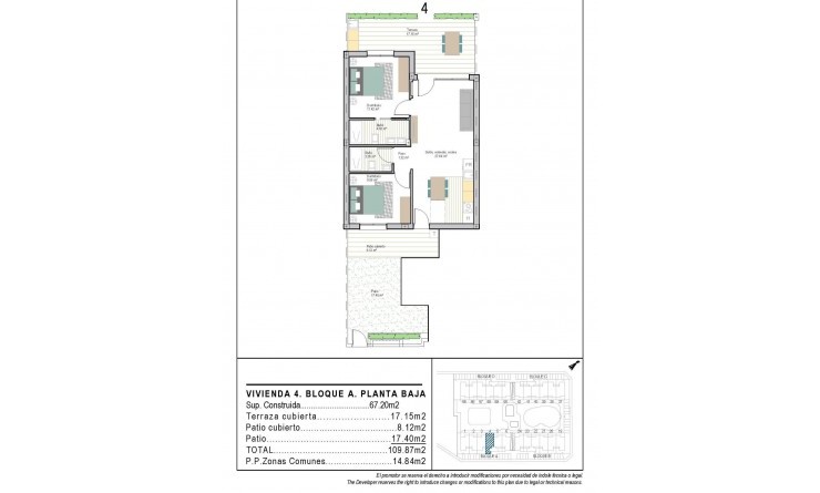 Nieuwbouw woningen - Appartement - Torre Pacheco - San Cayetano