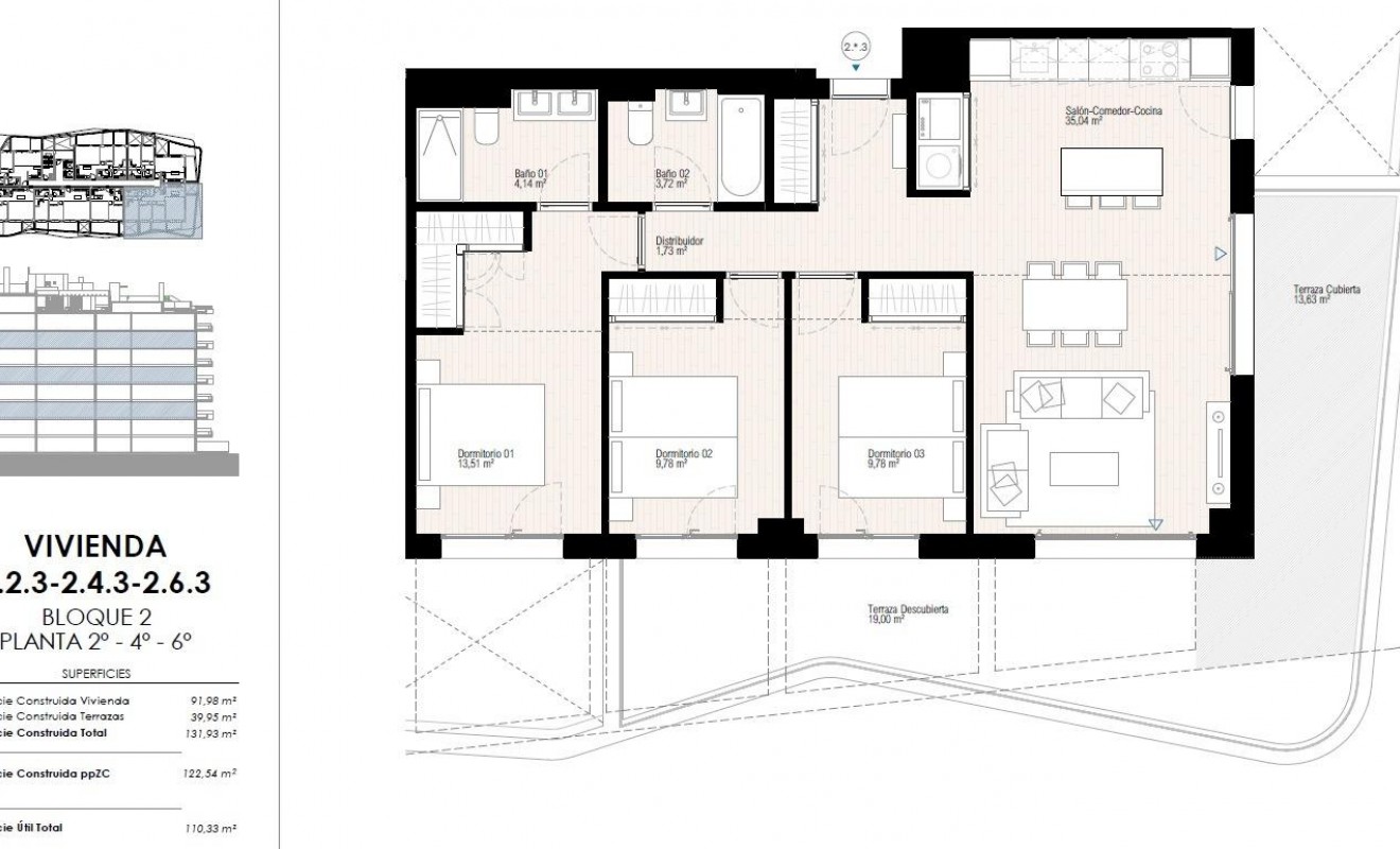 Nieuwbouw woningen - Appartement - Villajoyosa - Playa del Torres