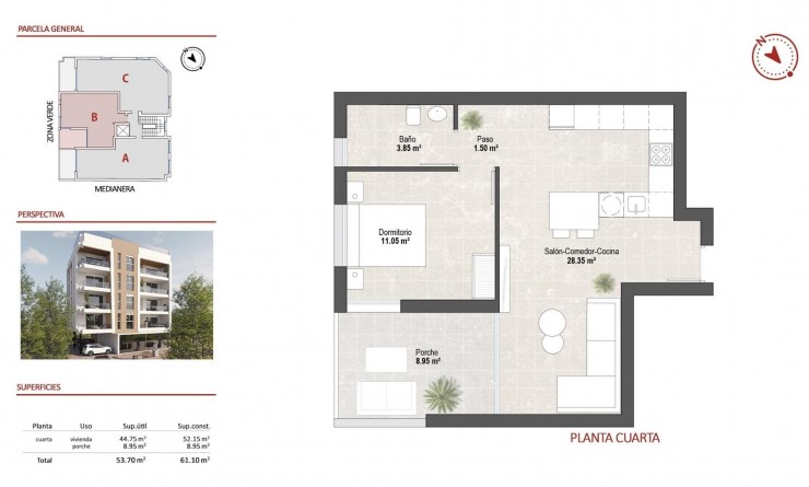 Nieuwbouw woningen - Penthouse - San Pedro del Pinatar - Lo pagan
