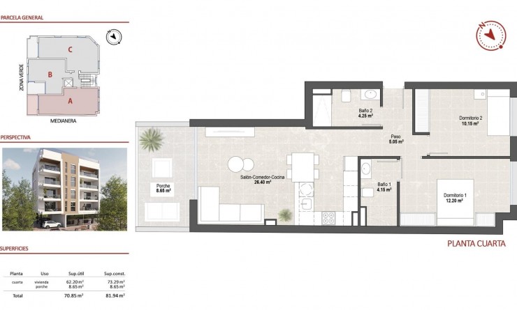 Nieuwbouw woningen - Penthouse - San Pedro del Pinatar - Lo pagan