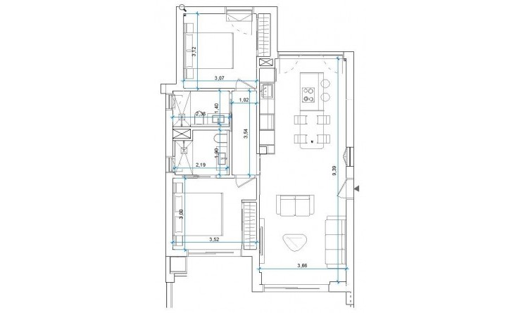 Sale - Apartamento - Orihuela Costa - Las Colinas Golf