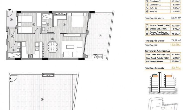 Nieuwbouw woningen - Penthouse - Torrevieja - Centro