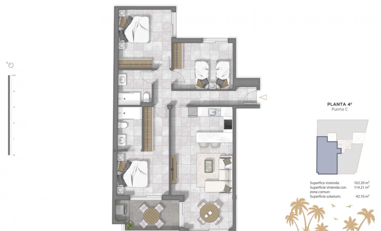 Nieuwbouw woningen - Penthouse - Guardamar del Segura - Pueblo