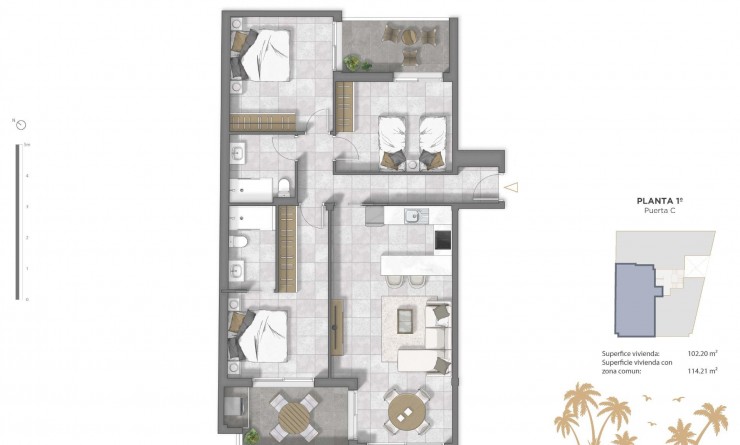 Nieuwbouw woningen - Appartement - Guardamar del Segura - Pueblo