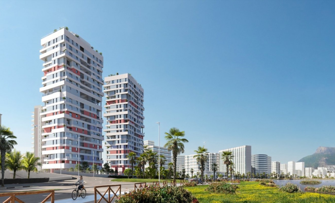 Nieuwbouw woningen - Appartement - Calpe - Playa del Bol