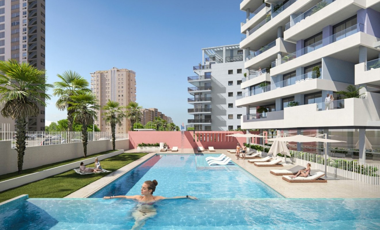 Nieuwbouw woningen - Appartement - Calpe - Playa del Bol