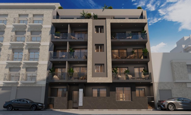 Nieuwbouw woningen - Appartement - Torrevieja - Centro