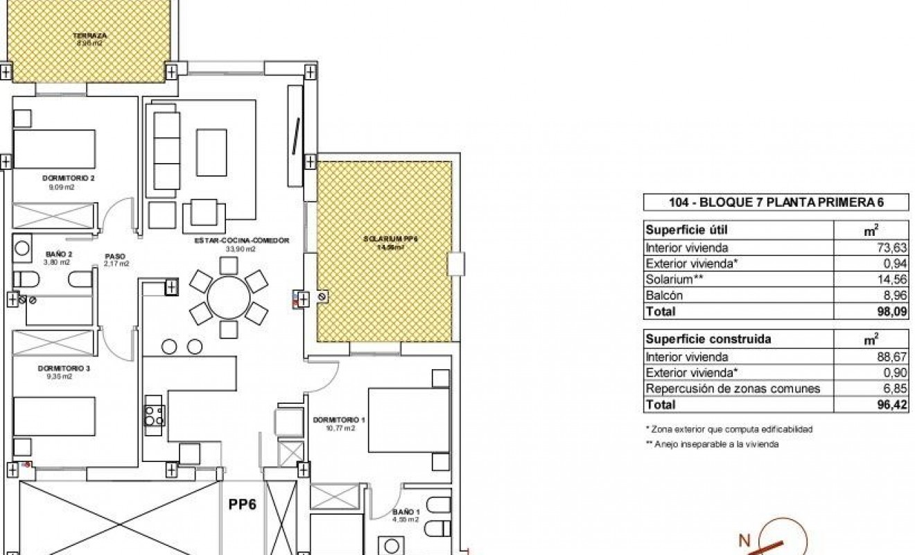 Nieuwbouw woningen - Appartement - Vera - El Playazo
