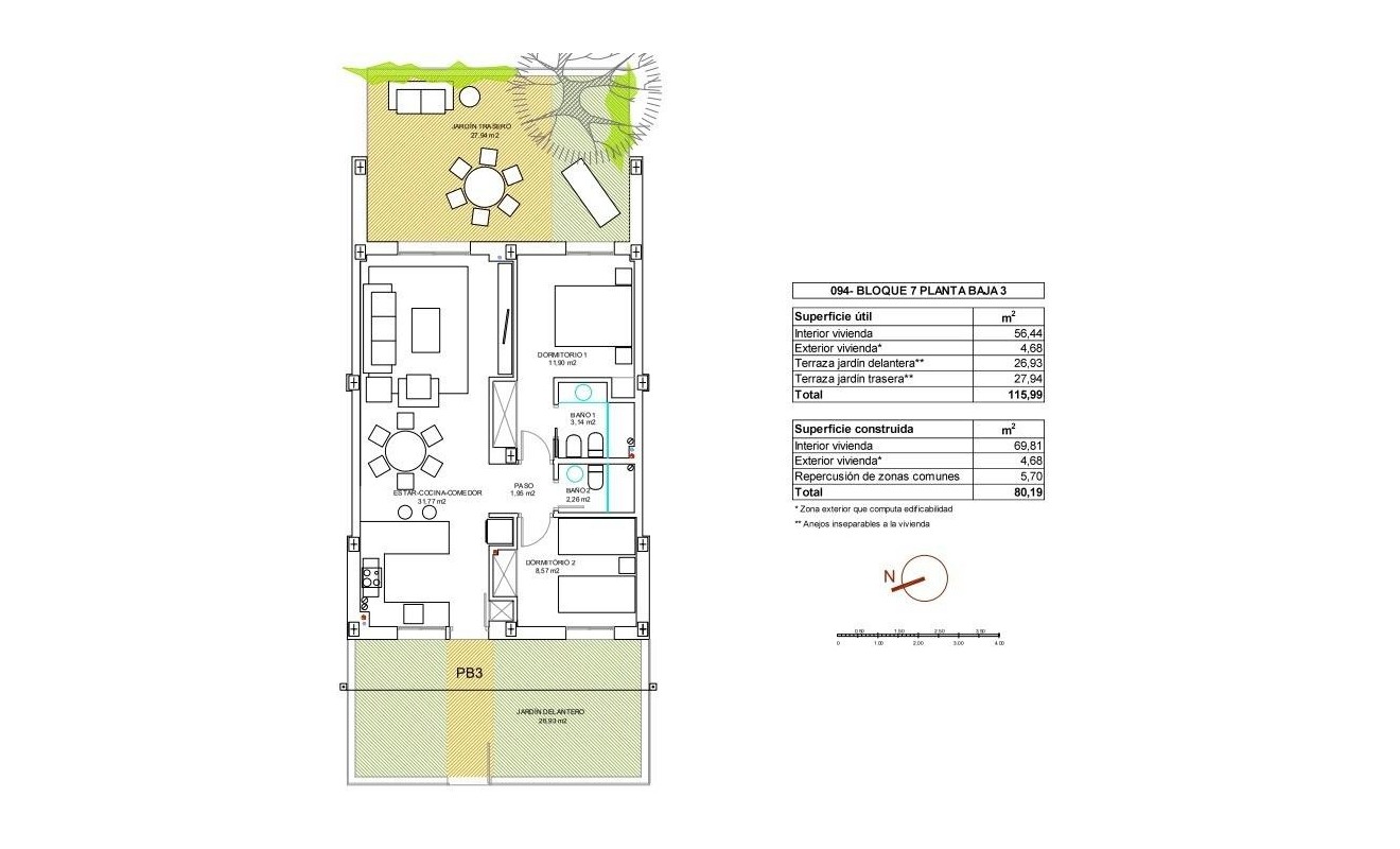 Nieuwbouw woningen - Appartement - Vera - El Playazo