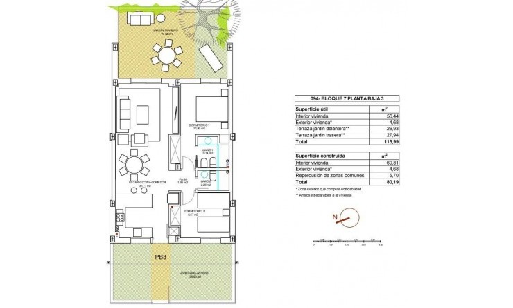 Nieuwbouw woningen - Appartement - Vera - El Playazo