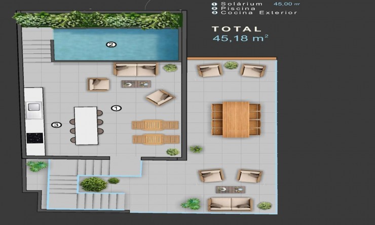 Nieuwbouw woningen - Penthouse - Torrevieja - Centro