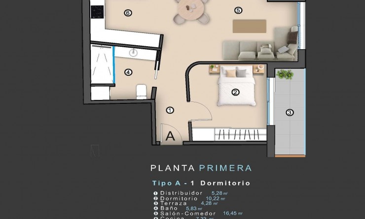 Nieuwbouw woningen - Appartement - Torrevieja - Centro