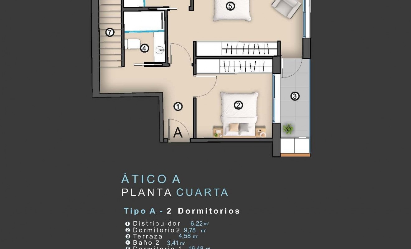 Nieuwbouw woningen - Penthouse - Torrevieja - Centro