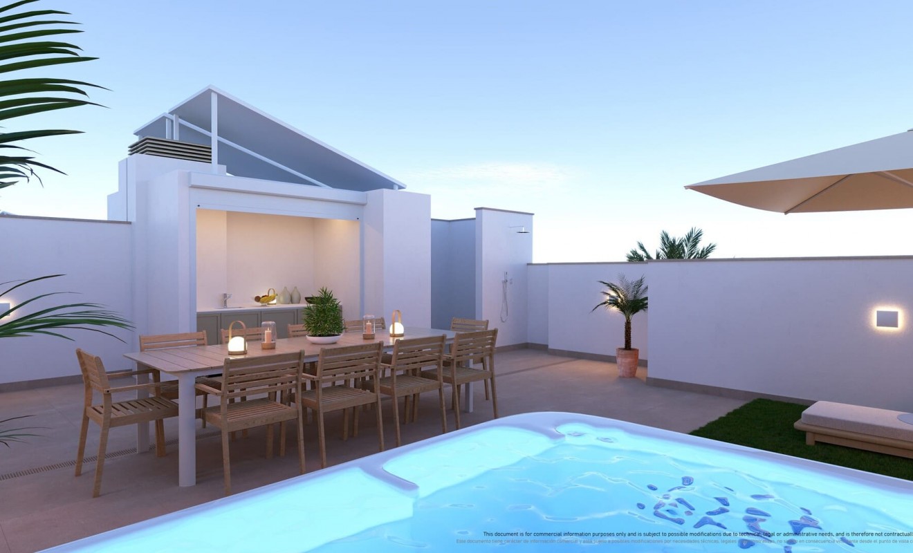 Nouvelle construction - low-bungalow - Torre de la Horadada