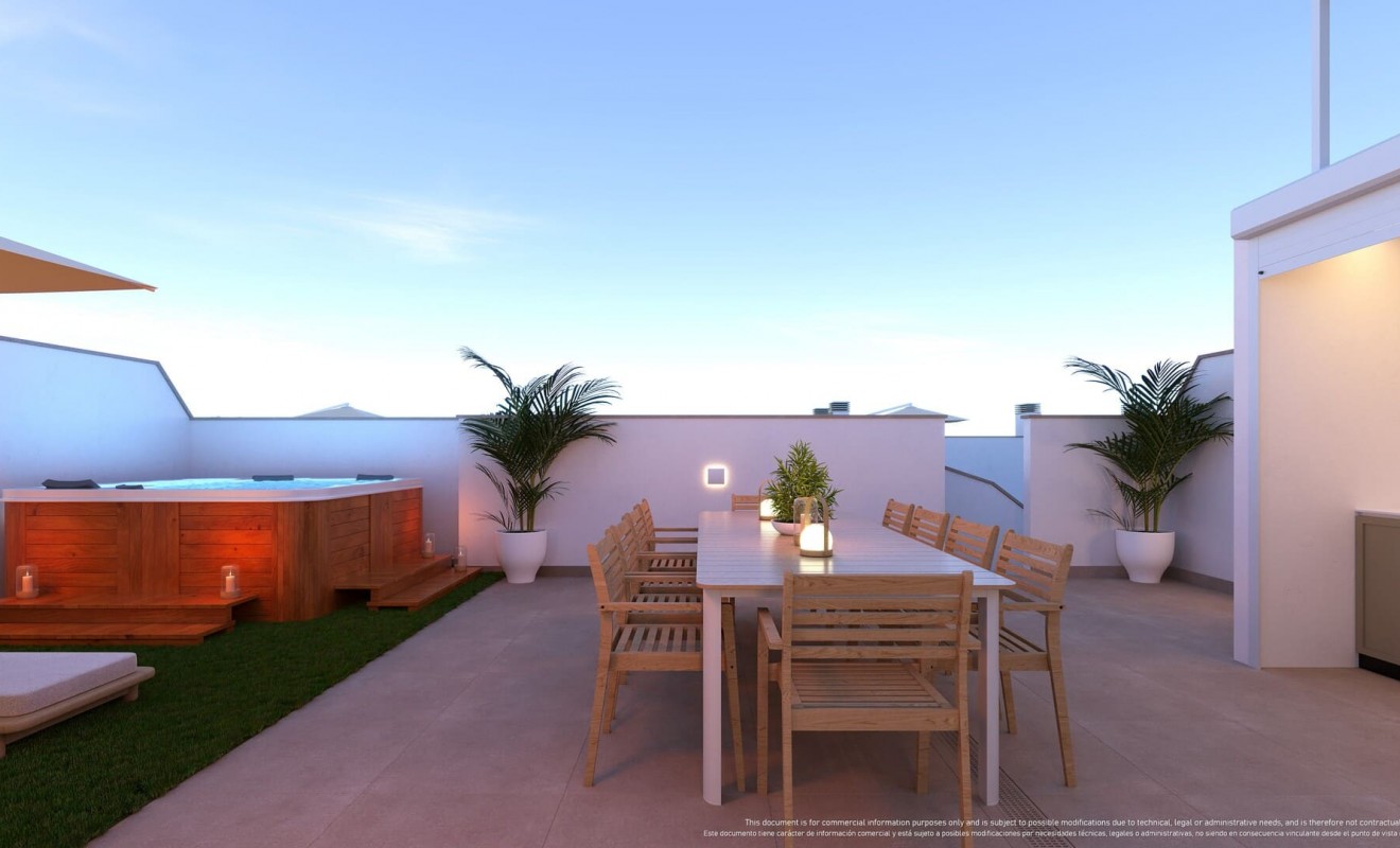Nouvelle construction - low-bungalow - Torre de la Horadada