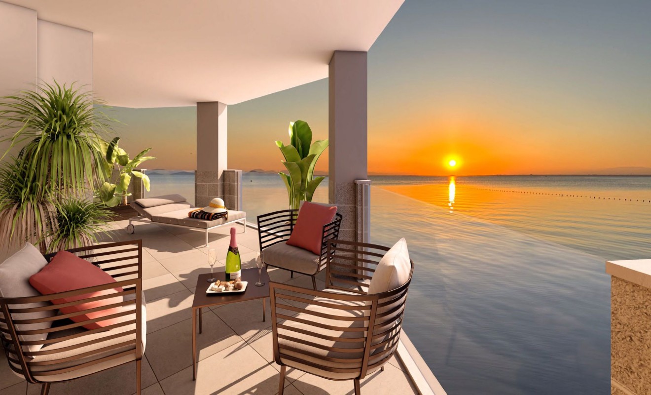 Nieuwbouw woningen - Appartement - La Manga del Mar Menor