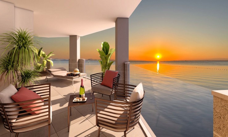 Nieuwbouw woningen - Appartement - La Manga del Mar Menor